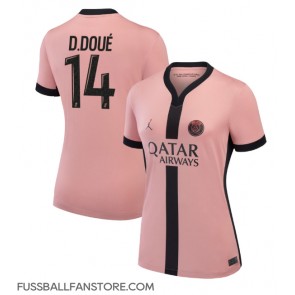 Paris Saint-Germain Desire Doue #14 Replik 3rd trikot Damen 2024-25 Kurzarm